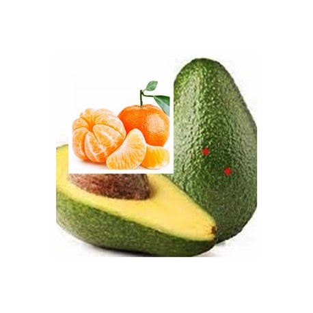 7 KG. MANDARINAS 3 KG. AGUACATE